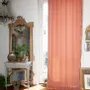 Curtains and window coverings - Fortuna Curtain 110X300 Cm Peche - EN FIL D'INDIENNE...