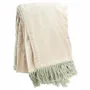 Linge de lit - BOHO Plaid 140x250 cm BOHO SABLE - EN FIL D'INDIENNE...