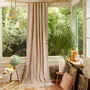 Rideaux et voilages - BOHO Rideau 140x300 cm BOHO SABLE - EN FIL D'INDIENNE...