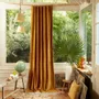 Curtains and window coverings - Boho Curtain 140X300 Cm Boho Tabac - EN FIL D'INDIENNE...
