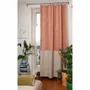 Curtains and window coverings - Duo Curtain 140X280  Cm Rose Poudre - EN FIL D'INDIENNE...