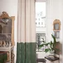 Rideaux et voilages - FORTUNA DUO Rideau 140x300 cm CELADON - EN FIL D'INDIENNE...