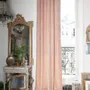 Rideaux et voilages - FORTUNA Rideau en velours de soie 110x300 cm FORTUNA POUDRE - EN FIL D'INDIENNE...