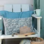 Rideaux et voilages - INDIENNE Housse de coussin 35x50 cm - EN FIL D'INDIENNE...