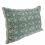 Linge de lit - INDIENNE Grande Housse de Coussin 50x75 cm INDIENNE CANARD - EN FIL D'INDIENNE...