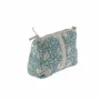 Coussins textile - INDIENNE Trousse de toilette 18X26X12 cm INDIENNE CANARD FEUILLE - EN FIL D'INDIENNE...