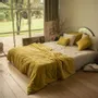 Linge de lit - LYRIC Courtepointe 140x240 cm LYRIC JAUNE - EN FIL D'INDIENNE...