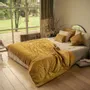 Linge de lit - LYRIC Courtepointe 140x240 cm LYRIC TABAC - EN FIL D'INDIENNE...