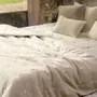 Linge de lit - LYRIC Dessus de lit 230x250 cm LYRIC ECRU - EN FIL D'INDIENNE...