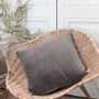 Coussins textile - LYRIC Housse de coussin 45x45 cm - EN FIL D'INDIENNE...