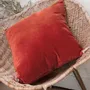 Fabric cushions - Lyric Cushion Cover 45X45 Cm Lyric Terracotta - EN FIL D'INDIENNE...