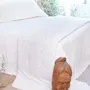 Linge de lit - LYRIC Bout de lit 90x200 cm LYRIC ECRU - EN FIL D'INDIENNE...