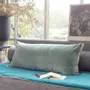Fabric cushions - Medicis Cushion Cover 45X100 Cm Medicis Celadon - EN FIL D'INDIENNE...