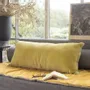 Fabric cushions - Medicis Cushion Cover 45X100 Cm Medicis Citron - EN FIL D'INDIENNE...