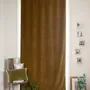 Curtains and window coverings - Medicis Curtain In Cotton Velvet Linen-Lined 3 Layers Cotton Velvet Cotton L - EN FIL D'INDIENNE...