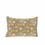 Fabric cushions - Pensee Summer Cushion Cover 35X50 Cm Pensees Coton Ocre - EN FIL D'INDIENNE...
