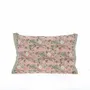 Coussins textile - PENSEE Eté  Housse de coussin 35x50 cm PENSEES COTON POUDRE - EN FIL D'INDIENNE...