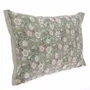 Fabric cushions - Pensee Summer Cushion Cover 50X75 Cm Pensees Coton Gris - EN FIL D'INDIENNE...