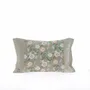 Coussins textile - PENSEE VELOURS  Housse de coussin 30x45 cm PENSEES VELOURS BEIGE - EN FIL D'INDIENNE...