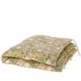 Linge de lit - PENSEE VELOURS Bout de lit 90x200 cm PENSEES TABAC - EN FIL D'INDIENNE...