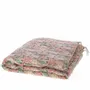 Linge de lit - PENSEE VELOURS Bout de lit 90x200 cm PENSEES POUDRE - EN FIL D'INDIENNE...