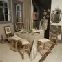 Table linen - Platinum Tablecloth 170X170 Cm Platine Lin - EN FIL D'INDIENNE...