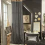 Rideaux et voilages - PLATINE Rideau 140x280 cm MERCURE - EN FIL D'INDIENNE...