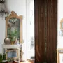 Curtains and window coverings - FORTUNA Curtain 110x300 cm BLACK OLIVE - EN FIL D'INDIENNE...