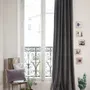 Rideaux et voilages - MEDICIS rideau 130x280cm MEDICIS ANTHRACITE - EN FIL D'INDIENNE...