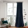 Rideaux et voilages - MEDICIS rideau 130x280cm MEDICIS MARINE - EN FIL D'INDIENNE...