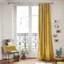 Curtains and window coverings - MEDICIS curtain 130x280cm MEDICIS CITRON - EN FIL D'INDIENNE...