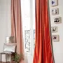 Curtains and window coverings - MEDICIS cotton velvet blackout curtain 130x280cm POWDER PINK - EN FIL D'INDIENNE...
