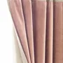 Curtains and window coverings - MEDICIS cotton velvet blackout curtain 130x280cm POWDER PINK - EN FIL D'INDIENNE...