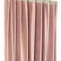 Curtains and window coverings - MEDICIS cotton velvet blackout curtain 130x280cm POWDER PINK - EN FIL D'INDIENNE...