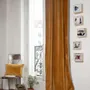 Curtains and window coverings - MEDICIS cotton velvet blackout curtain 130x280cm TOBACCO - EN FIL D'INDIENNE...