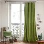 Curtains and window coverings - MEDICIS AVOCAT 130x280cm cotton velvet blackout curtain - EN FIL D'INDIENNE...