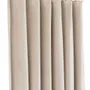 Rideaux et voilages - MEDICIS rideau occultant en velours de coton130x280cm BEIGE - EN FIL D'INDIENNE...