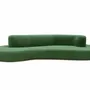 Sofas - Lab Organic IV |Bespoke Curved double-sided fabric sofa - CREARTE COLLECTIONS