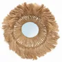 Mirrors - The Abaca Solomon Mirror - Natural - BAZAR BIZAR LIVING