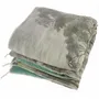 Throw blankets - MANOSQUE Bed Runner 90x200 cm printed Ananbô CELADON - EN FIL D'INDIENNE...