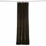Curtains and window coverings - FORTUNA Curtain 110x300 cm BLACK OLIVE - EN FIL D'INDIENNE...