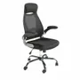 Chairs - Black fabric swivel office chair - ANGEL CERDÁ