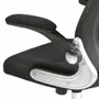 Chairs - Black fabric swivel office chair - ANGEL CERDÁ