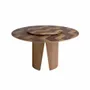 Tables Salle à Manger - Table à manger ronde noyer - ANGEL CERDÁ