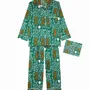 Homewear - BLOCK PRINT COTTON PAJAMAS - CURIOSITY LAB