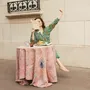 Homewear - BLOCK PRINT COTTON PAJAMAS - CURIOSITY LAB