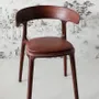 Chairs - Chair Carol covered in leather - SOL & LUNA