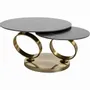 Tables basses - Table basse Beverly Gold 132x80cm - KARE DESIGN