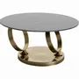 Tables basses - Table basse Beverly Gold 132x80cm - KARE DESIGN