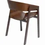 Chairs - Chair with Armrest Biarritz Brown - KARE DESIGN